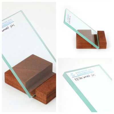 6.76mm 8.76mm Sound Control Glass A Grade Clear Laminated Glass For Window / Door