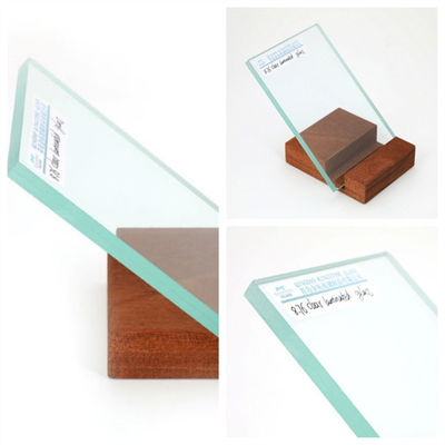 8.76mm A Grade Clear Impact Resistant Laminated Glass For Window Door Curtain Wall