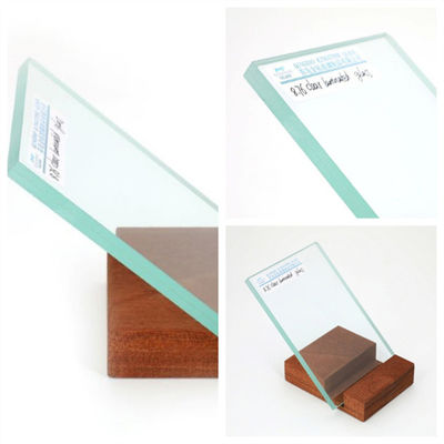 5mm+5mm Clear Transparent Float Glass Laminated Customized Size And Thickness
