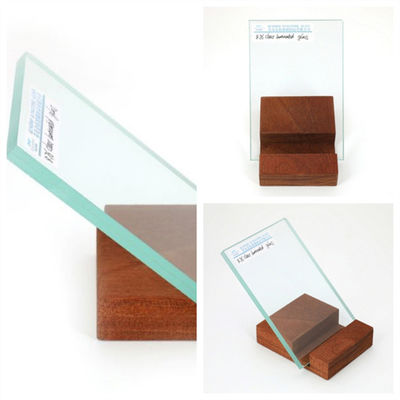 4mm+4mm Clear Safety Float Laminated Glass For Window Door Partition Balustrade
