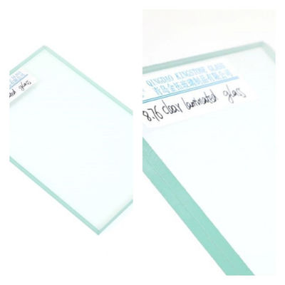 A Grade Clear Laminated Tinted Glass With Thermal Insulation / UV Protection