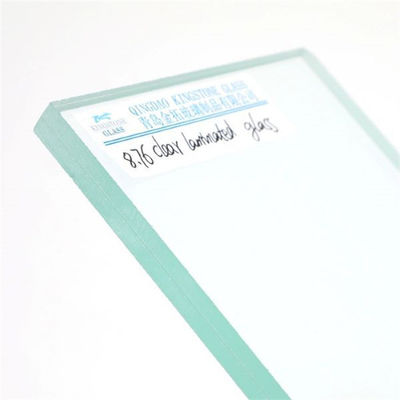 Sound Control Clear Laminated Glass Panels Acoustic PVB For Window / Door / Partition
