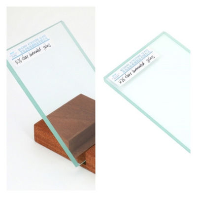 6+6mm Sound Control Glass A Grade Clear Laminate Glass For Window / Door