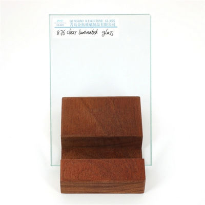 3+3mm A Grade Laminated Clear Glass Safety Sound Proof Window Glass