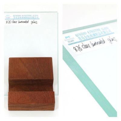 5mm + 5mm Clear Custom Laminated Glass A Grade CE AS/NZS 2208 Standards