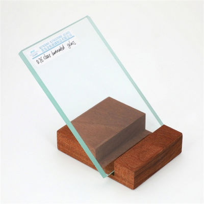 6mm + 6mm Clear Laminated Glass For Balustrade Staircase Shopfront Skylight