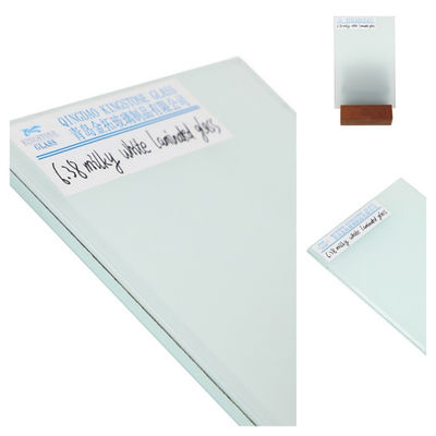 6.76mm 8.76mm 10.76mm Architectural Laminated Glass With PVB Interlayer