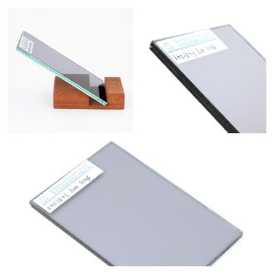 3+3MM Euro Gray Safety Laminated Glass Explosion proof High Transparency