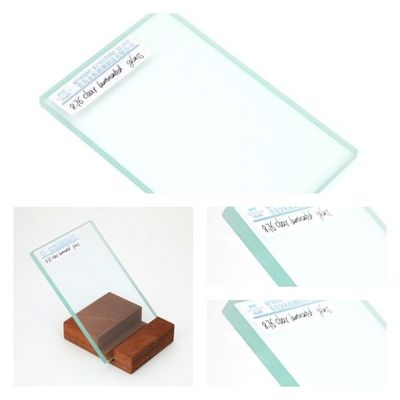 6.76mm - 25.52mm Laminated Sound Control Glass Sound Insulation High Strength