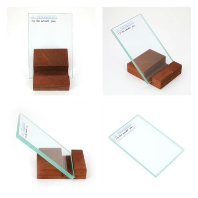 High Safety Clear Laminated Glass Thickness 4.38mm - 25.52mm For Windows And Doors