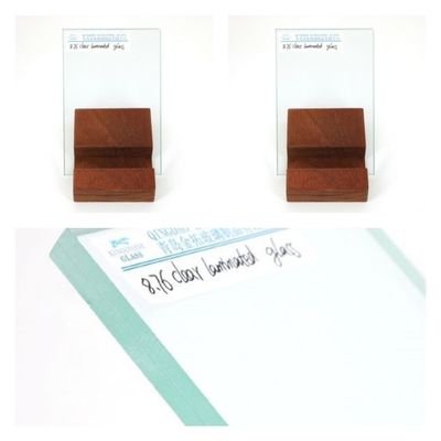 CE SGS AS/NZS 2208 Clear Laminated Glass For Building / Architecture Window / Door