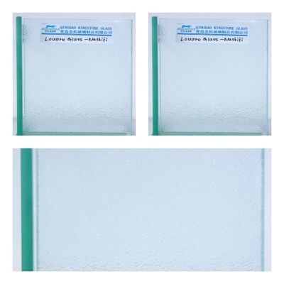 Rectangle Louvered Glass Panels 5mm / 6mm Thickness For Improved Ventilation